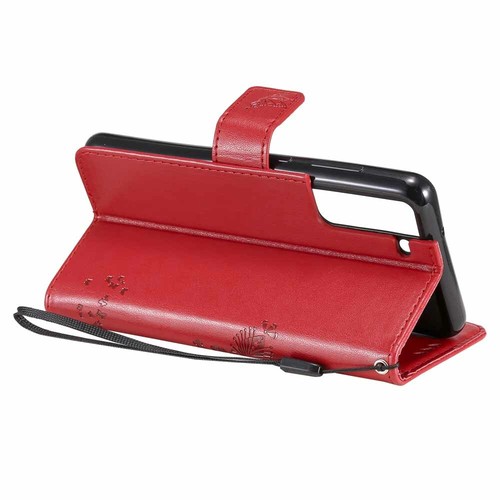 For Samsung S21 Plus S20 FE S10 S9 S8 S7 Magnetic Flip Wallet Leather Case Cover - Picture 39 of 49