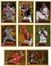 2012 Topps Update Gold Sparkle Craig Stammen Washington Nationals #US 312