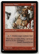 Dwarven Miner (NM) List Reprints LIST LIST Magic MTG