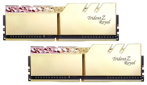 Trident Z Royal Series Gold 16 GB 2 x 8 GB 288 pines SDRAM PC4-25600 DDR4 3200 CL16- - Imagen 2 de 5