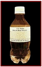 ( 1 ) bottles of 12oz. JT FOOTE SHOE STRETCHER Makes 24oz Of Shoe Stretch liquid