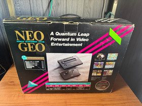 NEO GEO AES Console System NEO-0 Controller SNK Boxed Tested  NTSC-J  #051372
