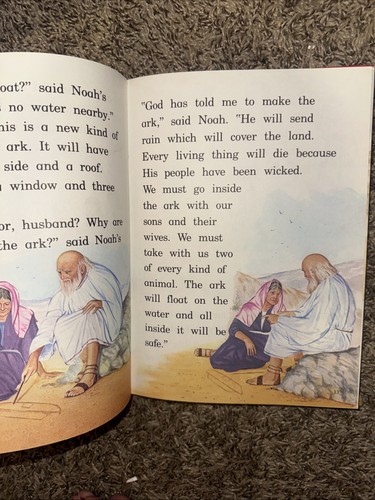 1983 Vintage Book: Now You Can Read Stories from the Bible Large Print HC - Picture 4 of 9