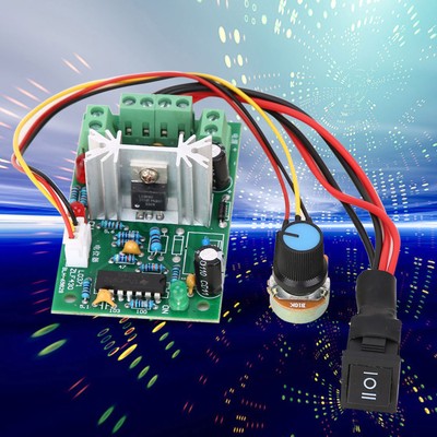 5-30V DC 6A/150W PWM Drehzahlregelung DC Bürstenmotor Drehzahlregler Umkehrschal