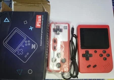 Game Box Plus- Hand Held Game System Red With Controller