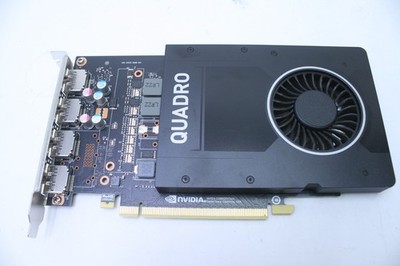 DELL NVIDIA QUADRO P2200 5GB DDR5 GRAPHIC CARD DP/N 02G8WC                 T7-B2