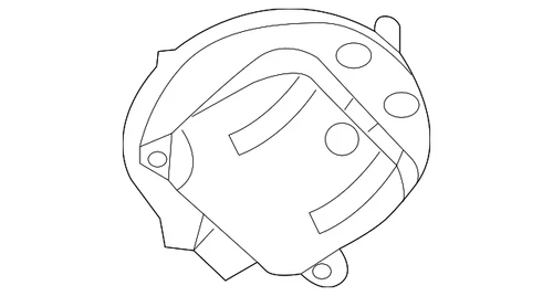 Genuine Nissan Door Mirror Drive Motor 96368-7FA1A