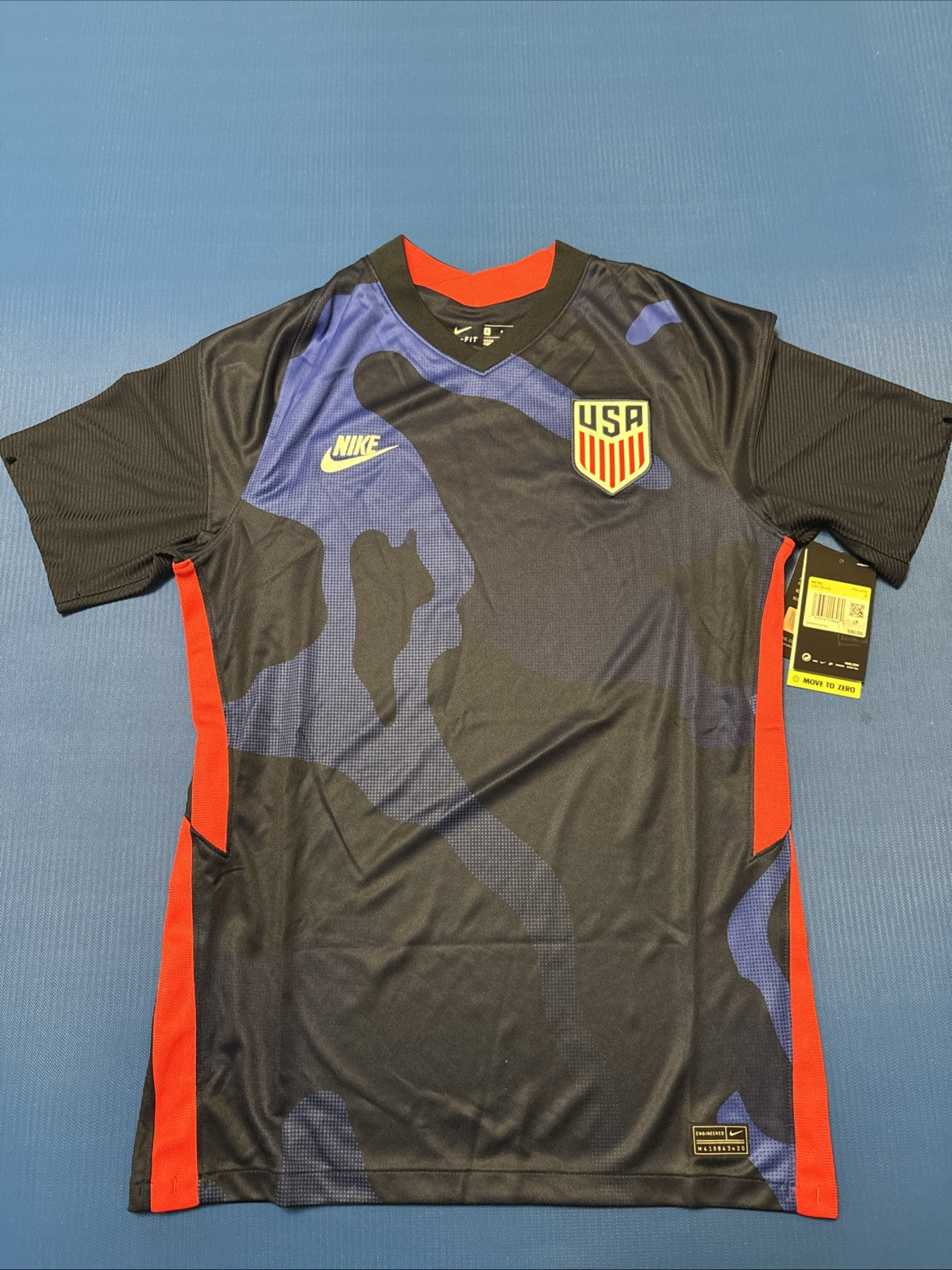 NEW USMNT US Soccer 2020 2021 Nike Away CAMO Jersey | Size Men's Small