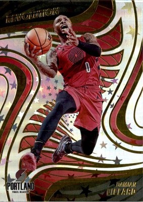 Damian Lillard 2022-23 Panini Revolution Astro #10 Milwaukee Bucks