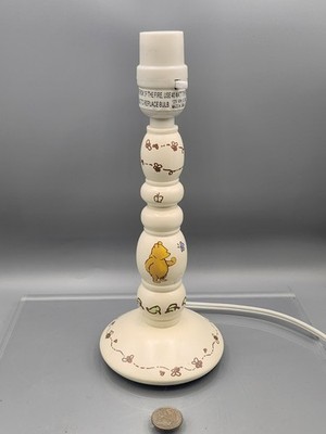 Vintage Classic Winnie The Pooh Lamp Honey Pot Nursery. No Shade