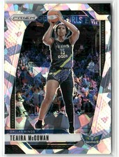 Teaira McCowan 2024-25 Panini Prizm WNBA Ice Dallas Wings #105