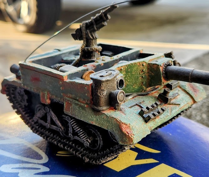 US ARMY T-16 TRACKED TOY