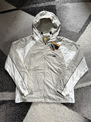 Corteiz Beige/Cream Windbreaker Jacket Größe L 