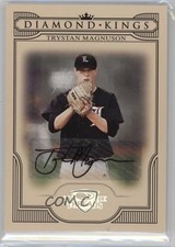 2008 Donruss Threads Diamond Kings Signatures 86/215 Trystan Magnuson Auto 0o9