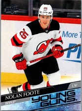 2020-21 Upper Deck Extended Series - Young Guns Nolan Foote #729 (RC)