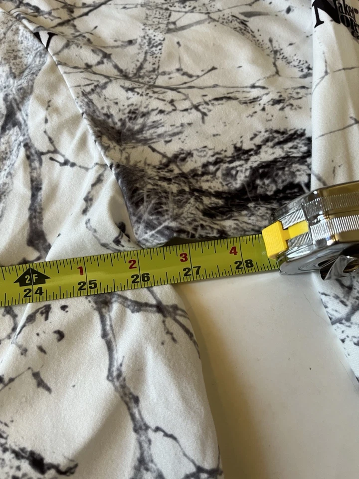 Gamehide Shirt Men’s L White Naked North Camo Hoodie Lightweight Shell Hunting. - Image 4 of 4