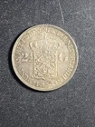 1937 Netherlands 2-1/2 Gulden SILVER (0.720 fine, 0.5787 oz ASW)  AU   stk#p41