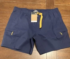 The North Face M Class V Belted Shorts XXL Summit Navy FlashDry Hiking Trail NWT