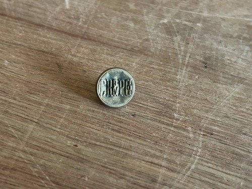 CR&P Company Uniform Button Waterbury 9/16" USA Vtg Dented Rough Mystery Help - Picture 19 of 24