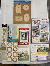 Miscellaneous scrapbook supplies kit stickers pockets and more