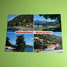 BRUSIMPIANO MONTELAGO VIAGGIATA - CARTOLINA A COLORI COLLEZIONE