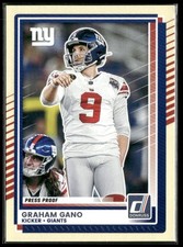 2025 Donruss #230 Graham Gano Press Proofs Yellow