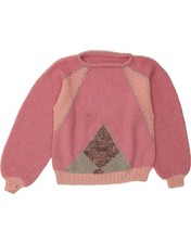 VINTAGE Damen Pullover Pulli Rundhals UK 16 L...