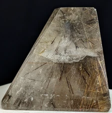 Golden Rutile Freeform Rutilated Quartz Crystal Free Form Gemstone Mineral Reiki