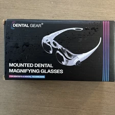 Magnifying Glasses For Dentists and Dental Technicians - White - FREE SHIP