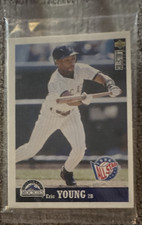 Upper Deck 1996 MLB Eric Young All-Star Rockies & Trevor Hoffman Padres Cards
