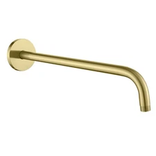 16 Inch Shower Arm with Flange,Stainless Steel 90 Degree Rain Shower Head Ext...