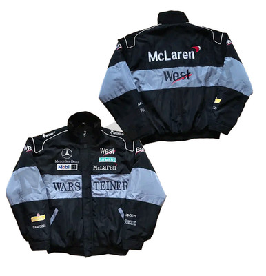 Adult Unisex  Vintage Merc Embroidered Season Style Racing F1 Jacket