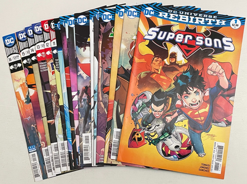 Dc Rebirth Super Sons Scan Vf