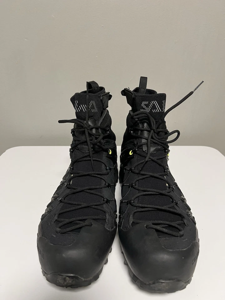 Salewa Wildfire Edge Mid GTX Black Hiking Boots Men’s US 12 UK 11 EU 46 - Image 3 of 4