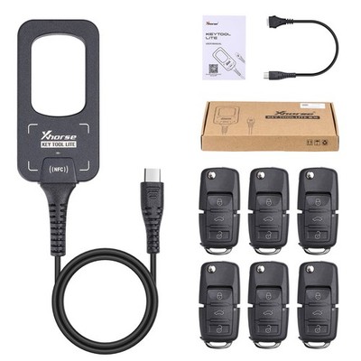 Xhorse VVDI BEE Key Tool Lite Generation +6PCS XKB501EN B5 Universal Remote Key