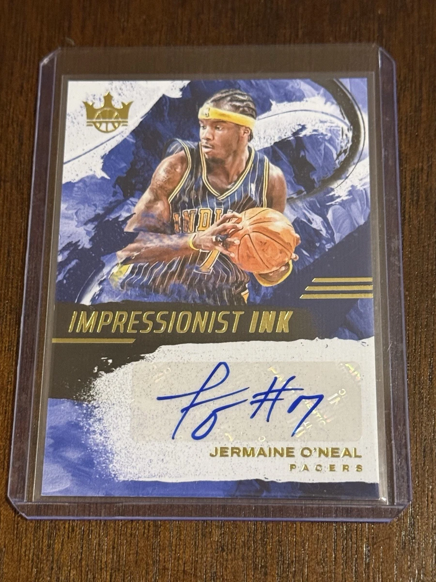 Jermaine O'Neal Basketball Autographed Sports Trading Cards