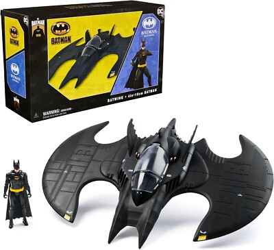 DC Comics 1992 Batman Returns Batwing and 4'' Figure Set 85th Anniversary