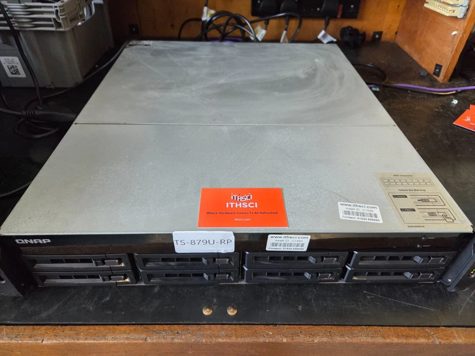 QNAP TS-879U-RP 8 Bay NAS Fully tested, inc 8 x 4TB Drives 32TB Total Storage - Image 3 of 4