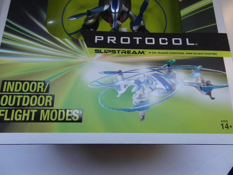 PROTOCOL SLIPSTREAM RC MINI QUAD-COPTER 6-AXIS GYRO 360 FLIPS INDOOR-OUTDOOR NIB - Image 4 of 4