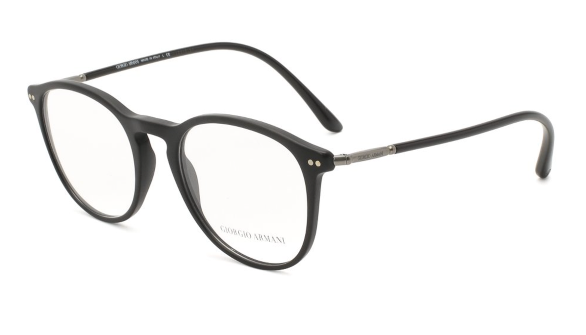 New Giorgio Armani Reading Glasses AR 7125 5042 52-20 Matte Black