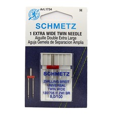 Schmetz Extra Wide Twin Needle 130/705H ZWI B...