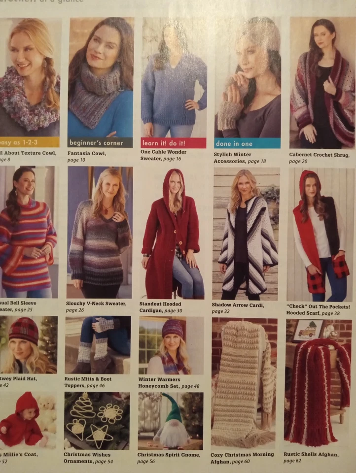 Defining Crochet Magazine Winter 2020 Crochet Sweater Patterns Crochet! - Image 2 of 4