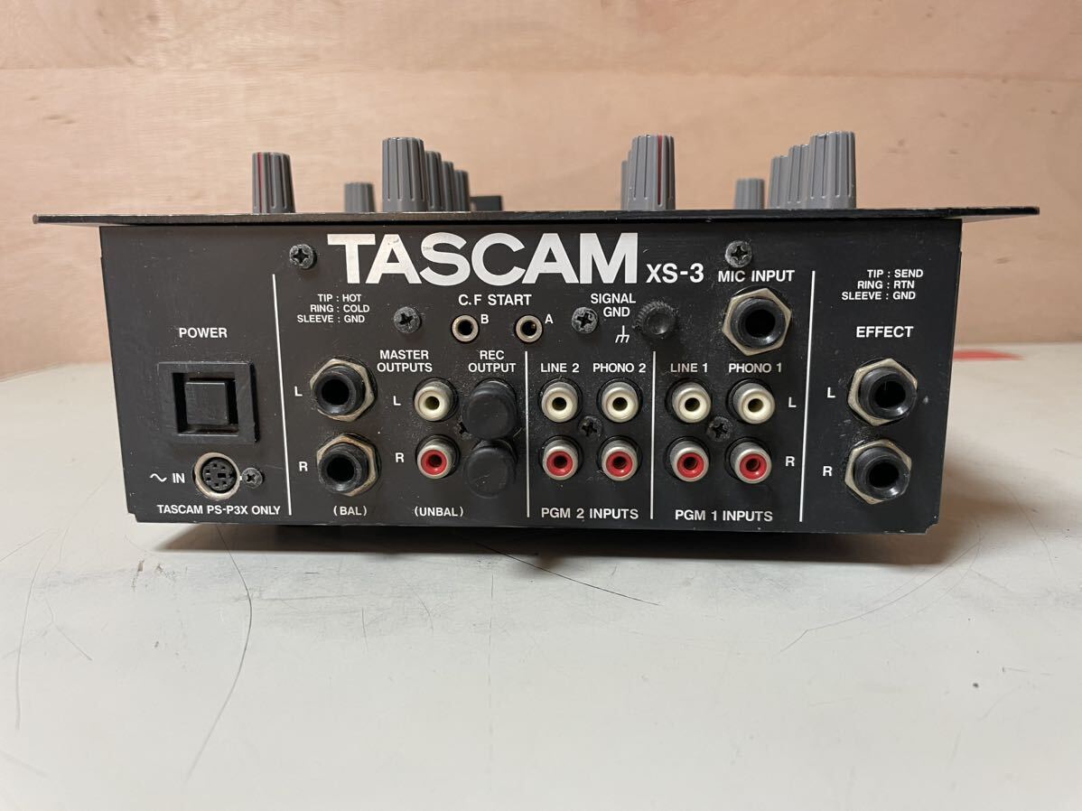 DJ機材 TASCAM XS-3 PROFESSIONAL MIXER TASCAM XS-3 DJ mixer - Operation unconfirmed as-is | eBay