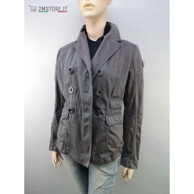 Jacke Damenjacke SWISS CHRISS Grau Bullet TOP CASUAL STYLE Made in Italy