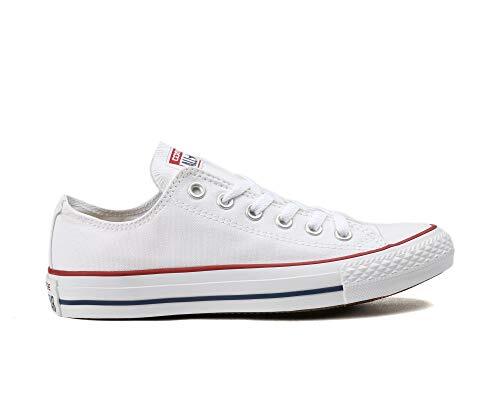 Converse Unisex Chuck Taylor Classic All Star Low Top Sneakers, Optical White