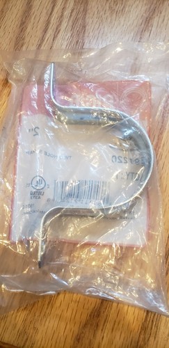 Halex Morsetto rigido per cinghia condotti a due fori (scegli misura e quantità) - Foto 11 di 11