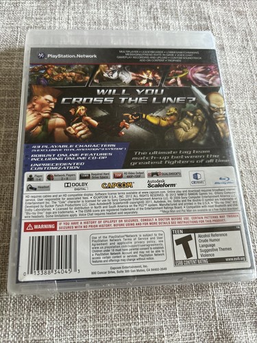 Sealed Street Fighter X Tekken -- Black Label (Sony PlayStation 3, 2012) New - Picture 2 of 7