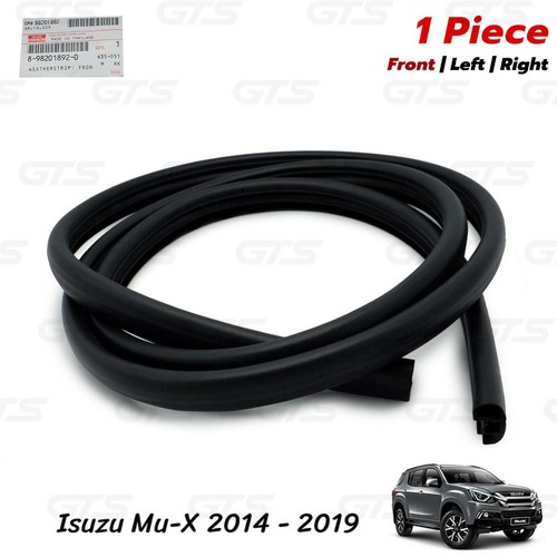 Front Lh/Rh Opening Door Rubber Weatherstrip Seal For Isuzu Mu-X Suv 2014 2019 - Picture 3 of 10