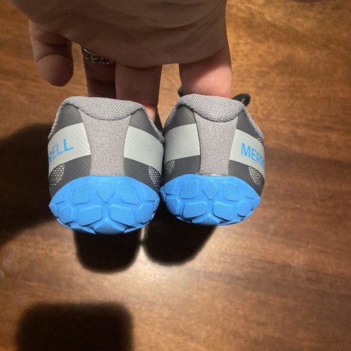 MERRELL Wmn’s ‘Barefoot 2’ Trail Glove 5 in Gray And Blue J52504- Sz 6 Clean! - Picture 5 of 10