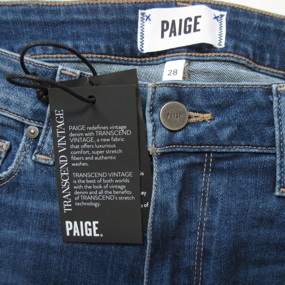 Jean Skinny Femme Paige Verdugo – Taille 25, Vert écume, Ultra Skinny (occasion)